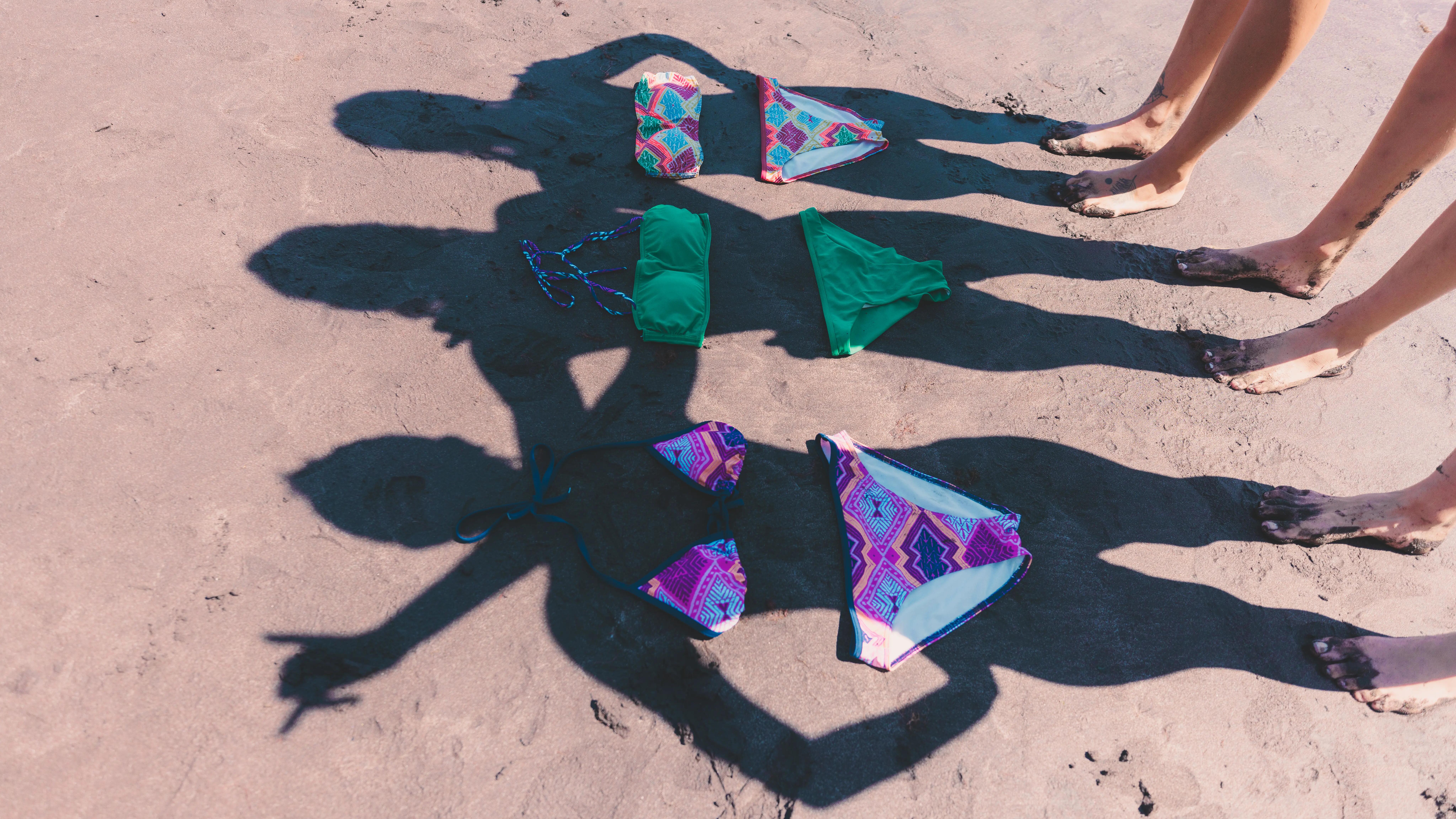 Panty de bikini de surf 